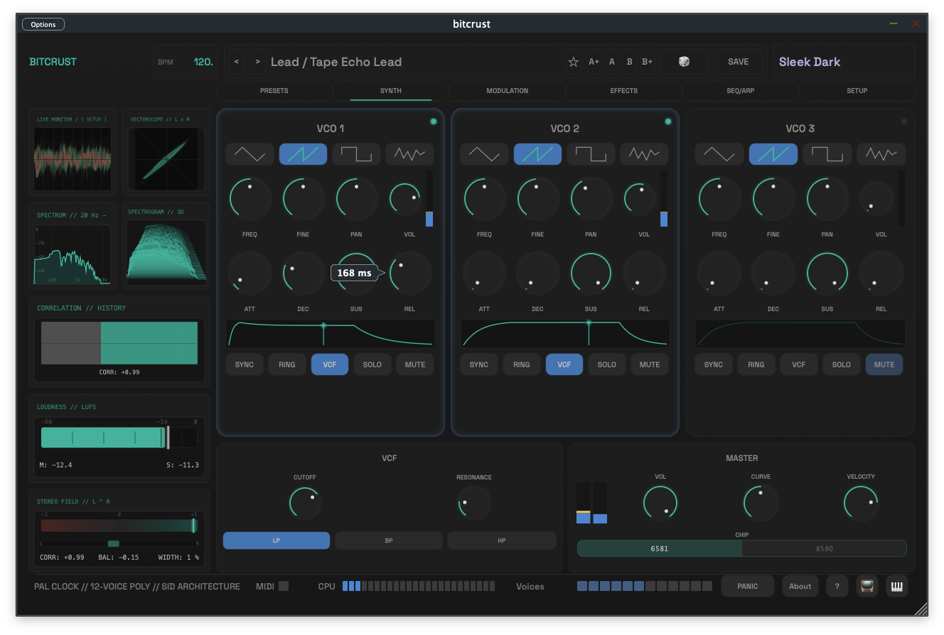 Sleek Graphite theme